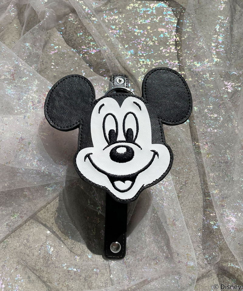 【Disney/ディズニー/ミッキーマウス】マルチポーチ 詳細画像 ブラック 8