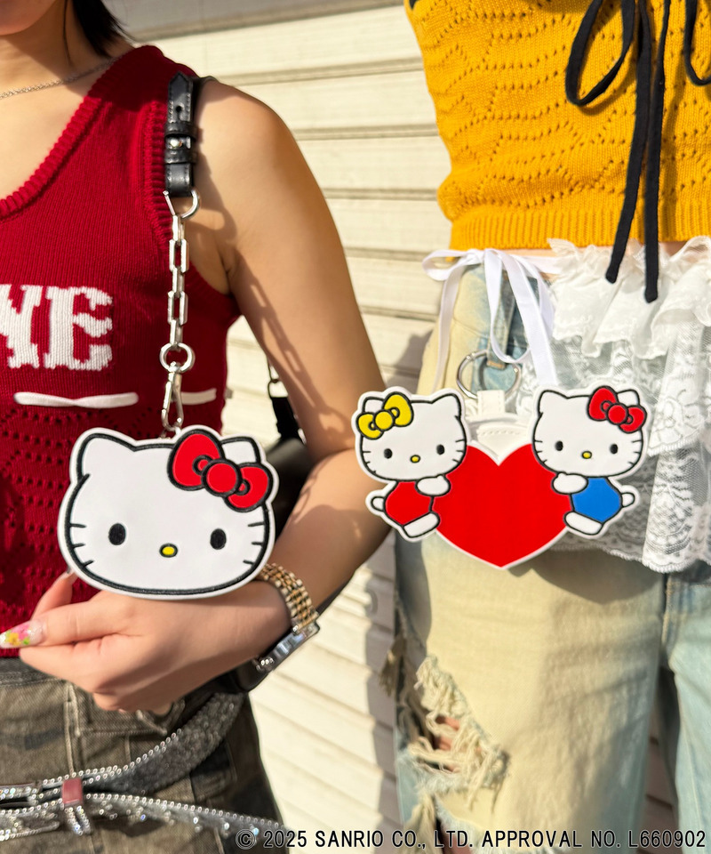 【Sanrio characters/サンリオキャラクターズ】マルチポーチハローキティ 詳細画像 ホワイト 3