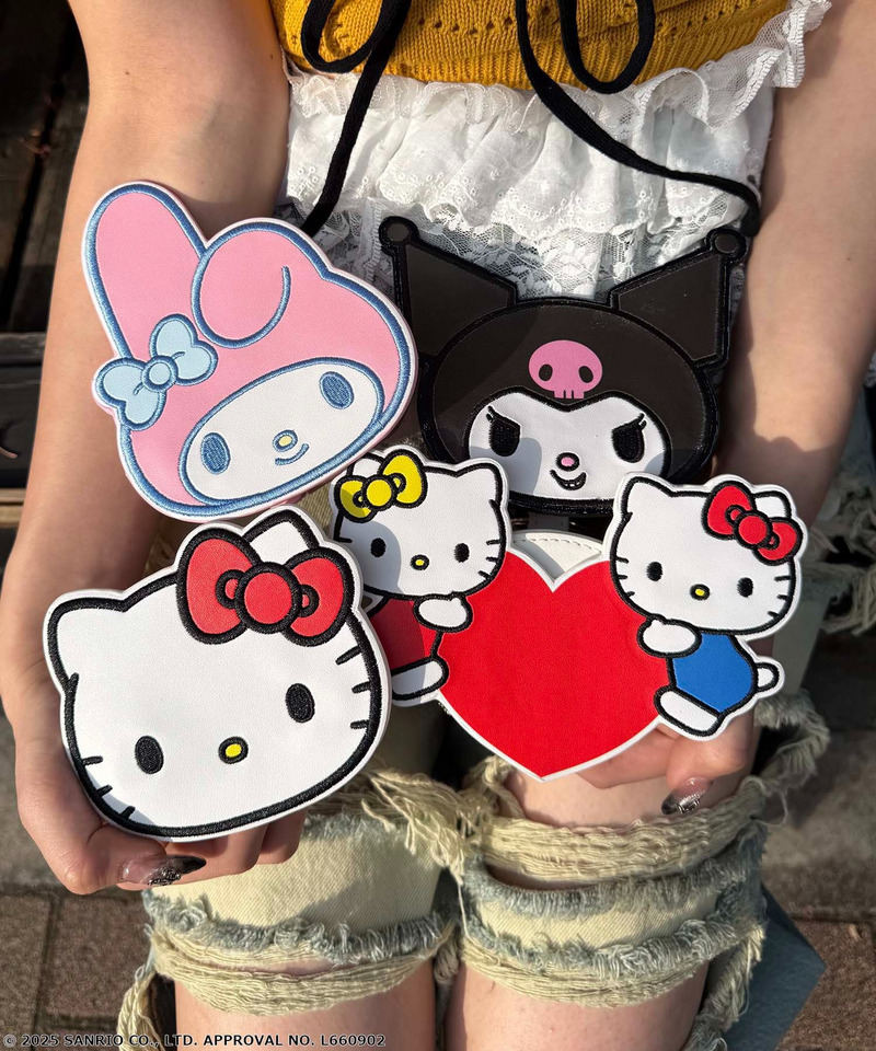 【Sanrio characters/サンリオキャラクターズ】マルチポーチ クロミ 詳細画像 ブラック 10
