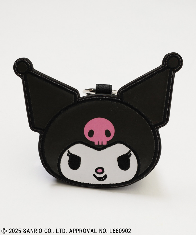 【Sanrio characters/サンリオキャラクターズ】マルチポーチ クロミ 詳細画像 ブラック 4