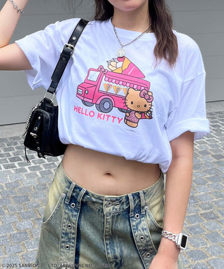 【Sanrio characters/サンリオキャラクターズ】ハローキティスーベニアTシャツ