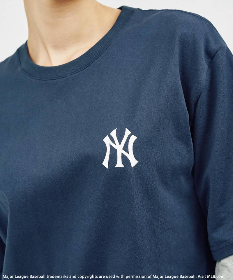 【MLB】ロゴレイヤードアンサンブル 詳細画像 ネイビー 7