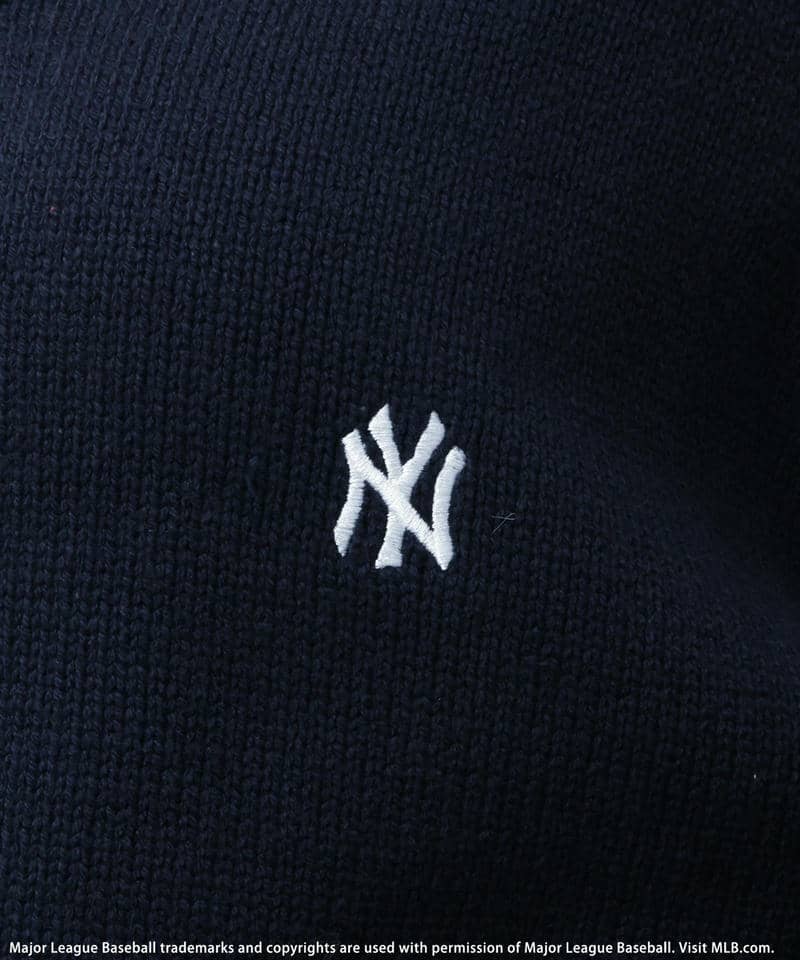 【MLB】プルオーバーニットトップス 詳細画像 ネイビー 13