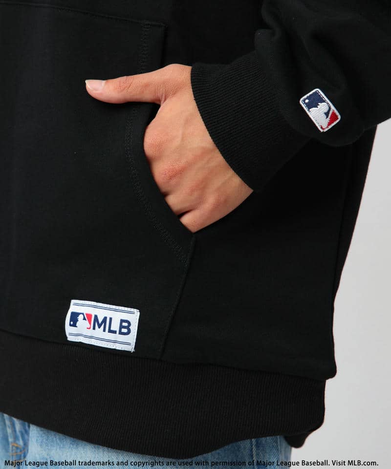 【MLB】刺繍ロゴフーディー 詳細画像 ブラック 11