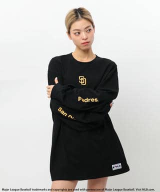 【MLB】刺繍ロゴロンTEE