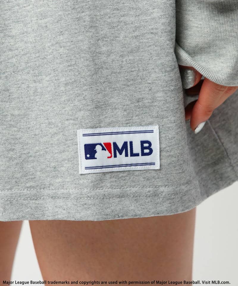 【MLB】刺繍ロゴロンTEE 詳細画像 グレー 12