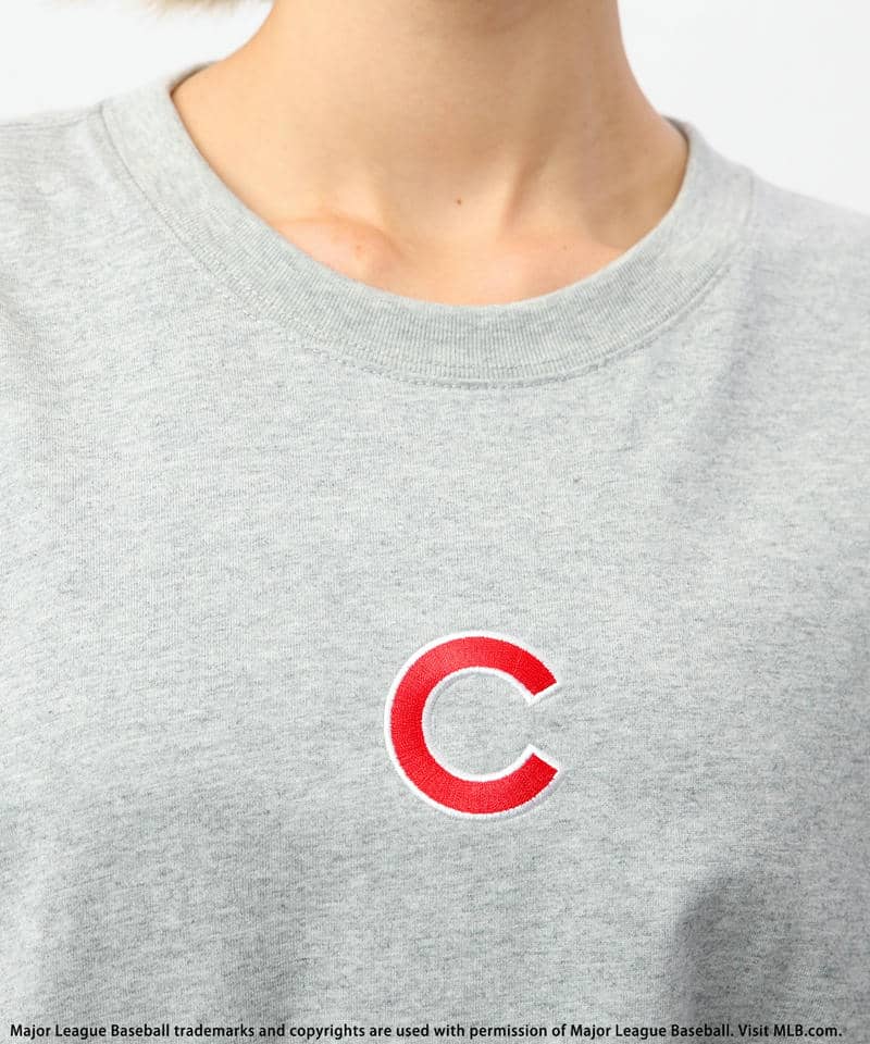 【MLB】刺繍ロゴロンTEE 詳細画像 グレー 9