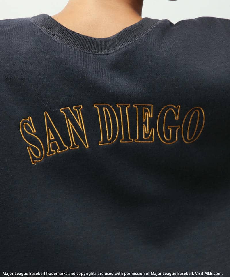 【MLB】2WAY刺しゅうロゴスウェット 詳細画像 ブラック 8