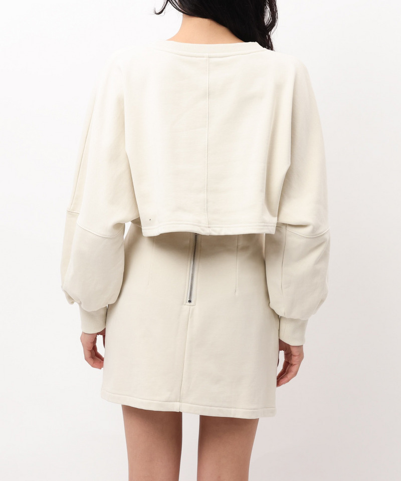 【MLB】刺しゅうロゴドルマンスカートセットアップ 詳細画像 オフホワイト 10