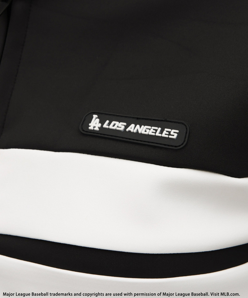 【MLB】シリコンワッペンロゴトラックジャケット 詳細画像 ブラック 12