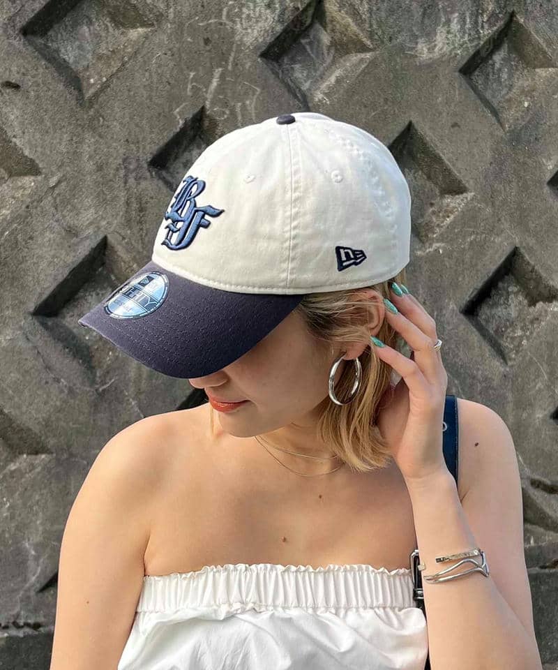 【NEWERA】BTTFアイコンロゴ9THIRTYキャップ 詳細画像 ネイビー系 2