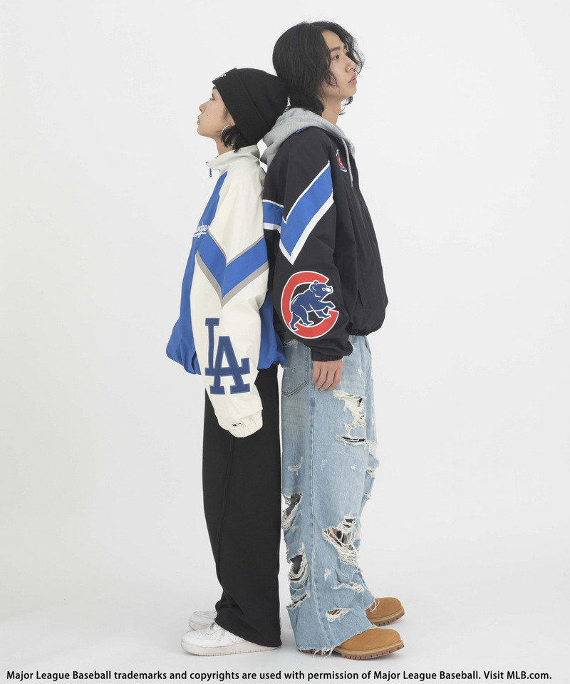 【MLB】TOKYO SERIES 2025 配色ナイロンジャケット 詳細画像 ブルー 15