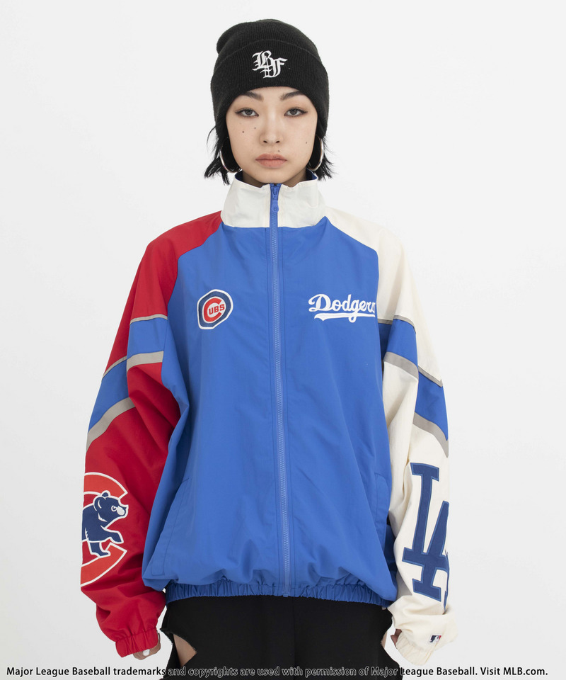 【MLB】TOKYO SERIES 2025 配色ナイロンジャケット 詳細画像 ブルー 5