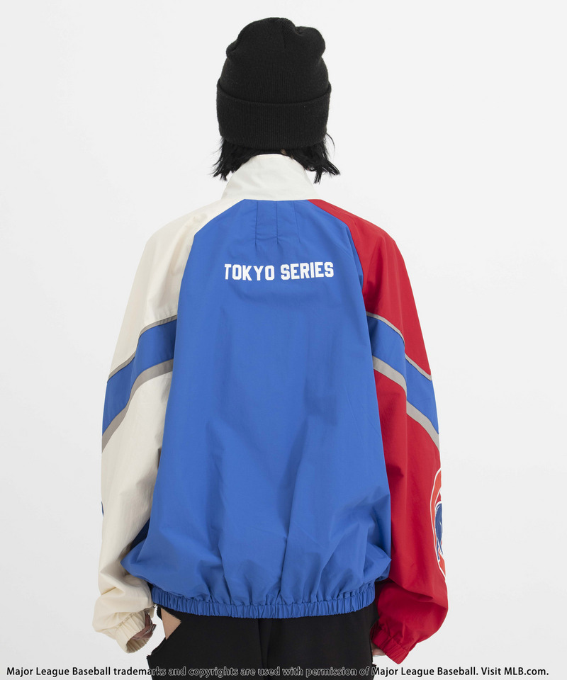 【MLB】TOKYO SERIES 2025 配色ナイロンジャケット 詳細画像 ブルー 7