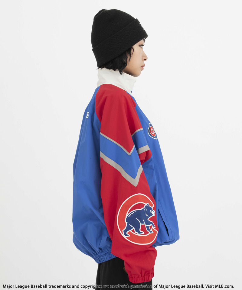 【MLB】TOKYO SERIES 2025 配色ナイロンジャケット 詳細画像 ブルー 8