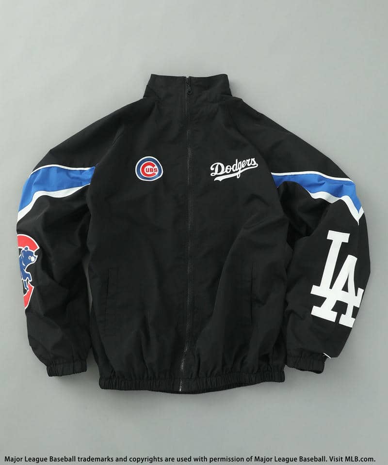 【MLB】TOKYO SERIES 2025 配色ナイロンジャケット 詳細画像 ブラック 1