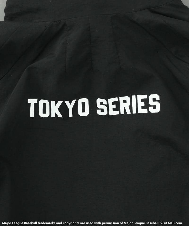 【MLB】TOKYO SERIES 2025 配色ナイロンジャケット 詳細画像 ブラック 11