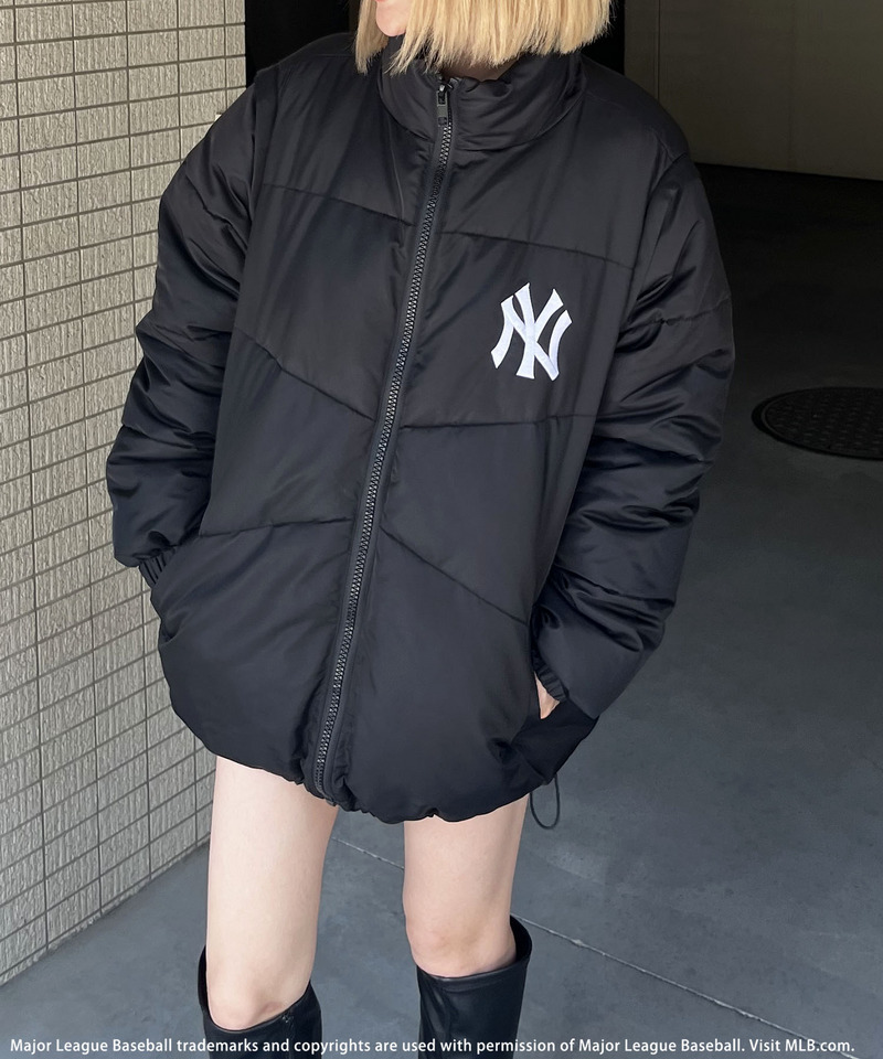 【MLB】2wayパファージャケット 詳細画像 ブラック 11