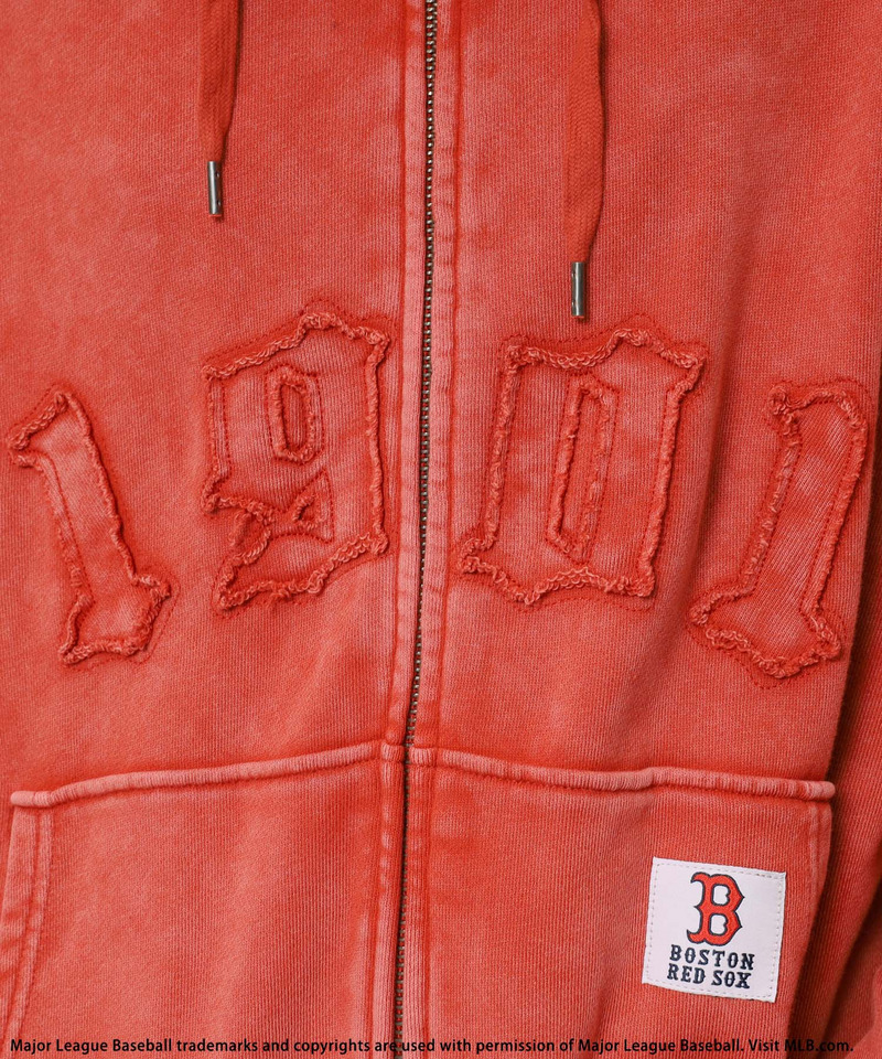 【MLB】ZIPビッグフーディー 詳細画像 レッド 13