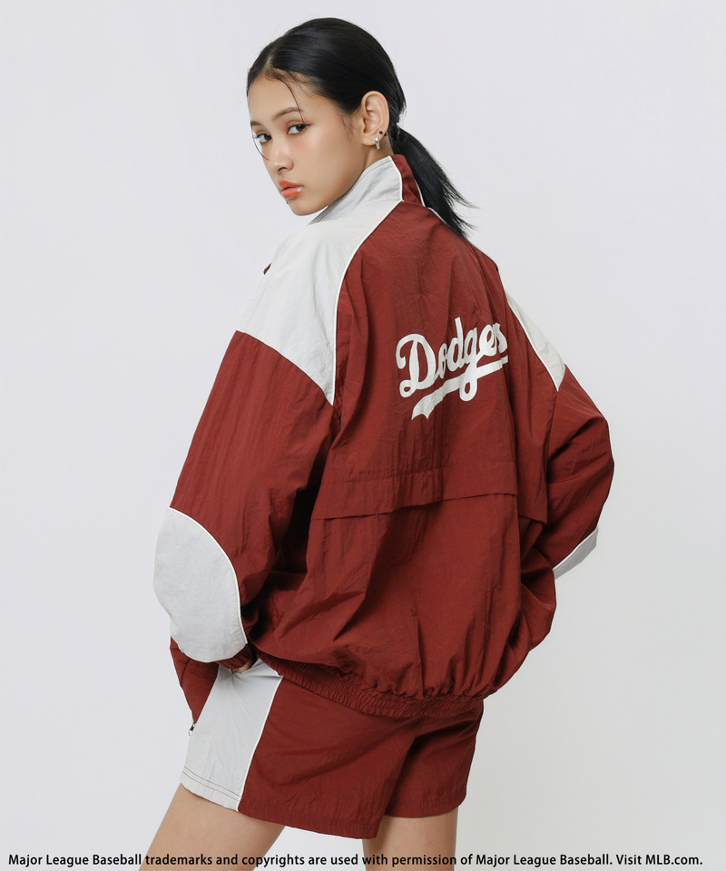 【MLB】ナイロントラックセットアップ 詳細画像 レッド 2