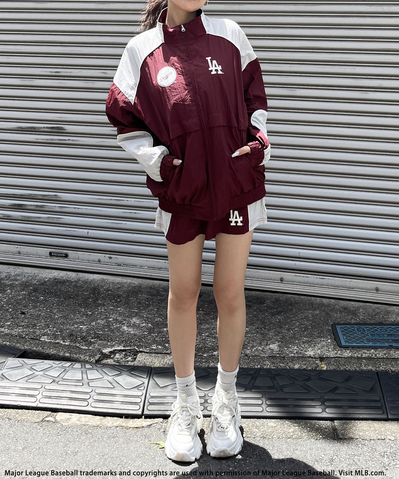 【MLB】ナイロントラックセットアップ 詳細画像 レッド 24