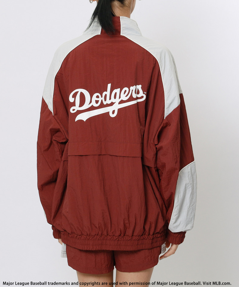 【MLB】ナイロントラックセットアップ 詳細画像 レッド 7