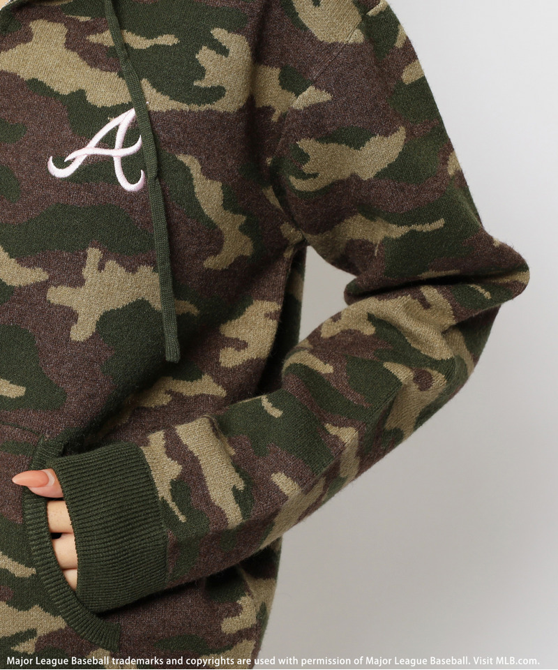 【MLB】刺しゅうロゴニットセットアップ 詳細画像 カーキ系 12