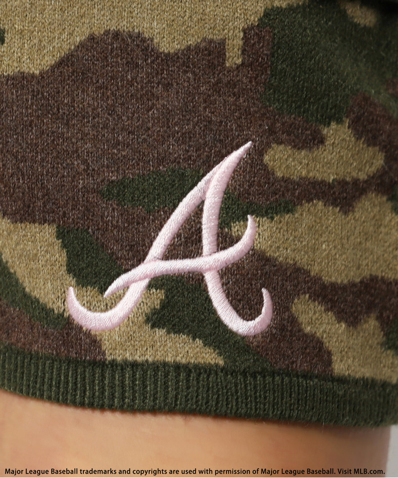 【MLB】刺しゅうロゴニットセットアップ 詳細画像 カーキ系 14