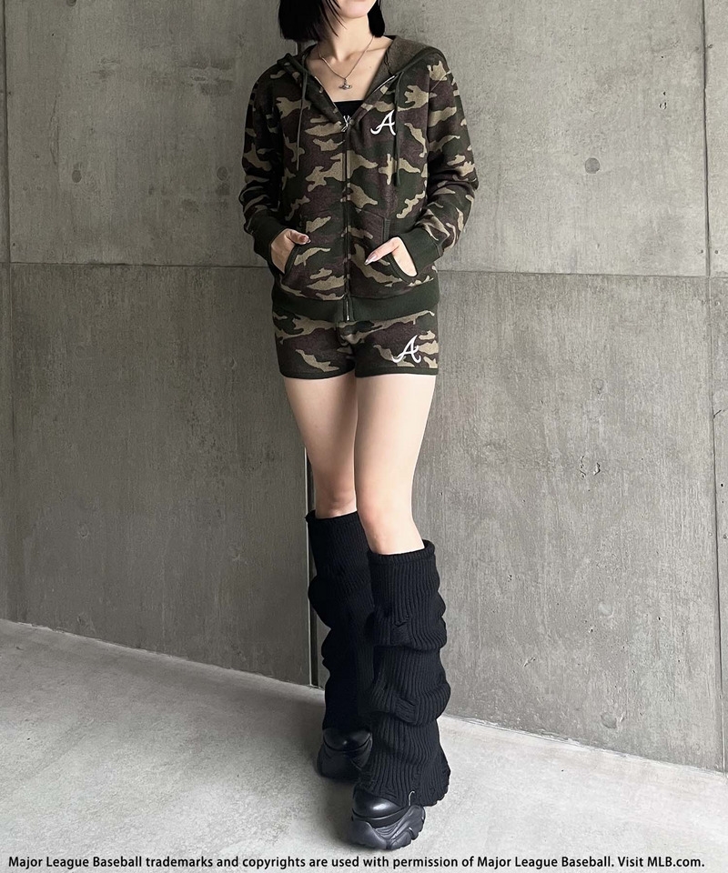 【MLB】刺しゅうロゴニットセットアップ 詳細画像 カーキ系 18