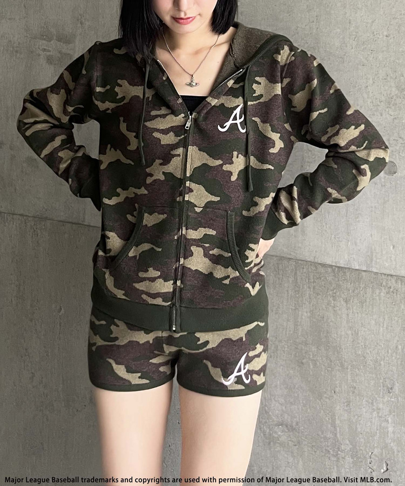 【MLB】刺しゅうロゴニットセットアップ 詳細画像 カーキ系 20