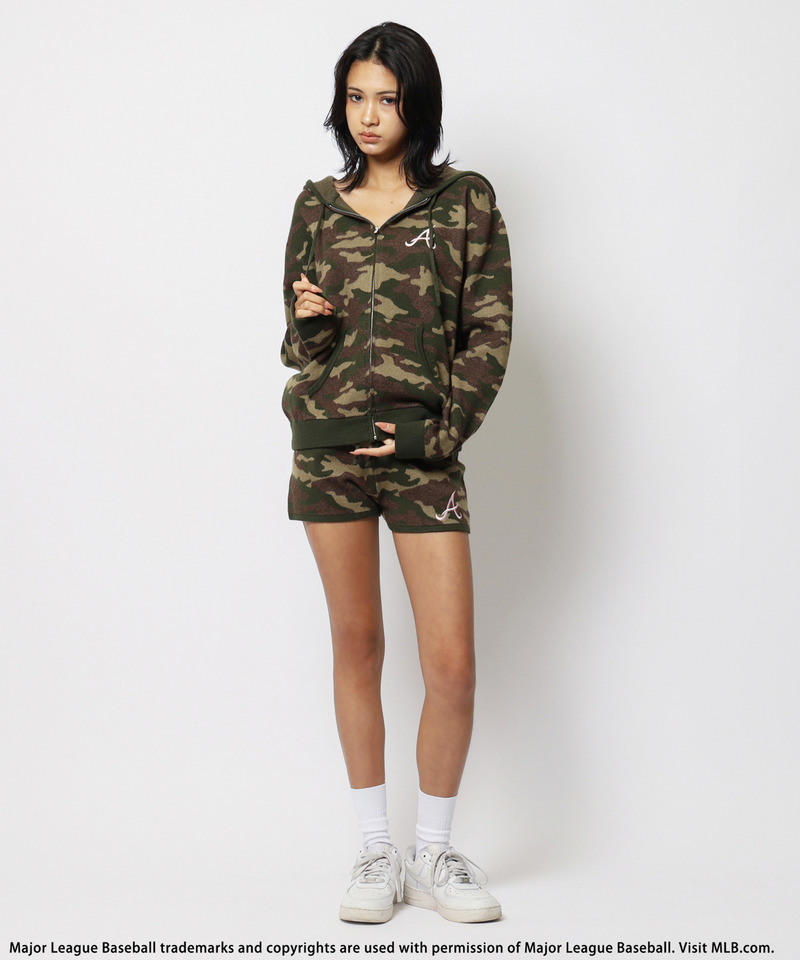 【MLB】刺しゅうロゴニットセットアップ 詳細画像 カーキ系 4