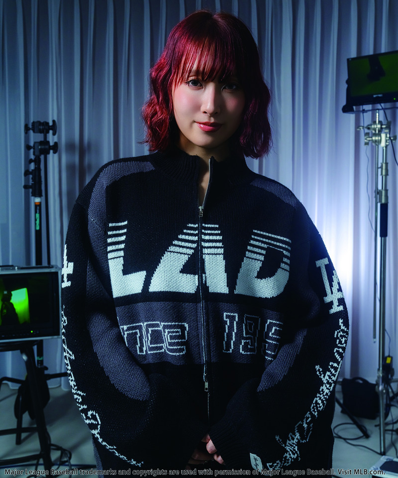 MLB】ダブルZIPロゴニットカーデ｜BACK TO THE FIELD バックトゥザ