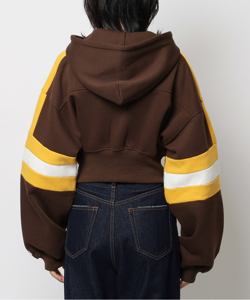 【MLB】配色ロゴZIPパーカー 詳細画像 BR 14