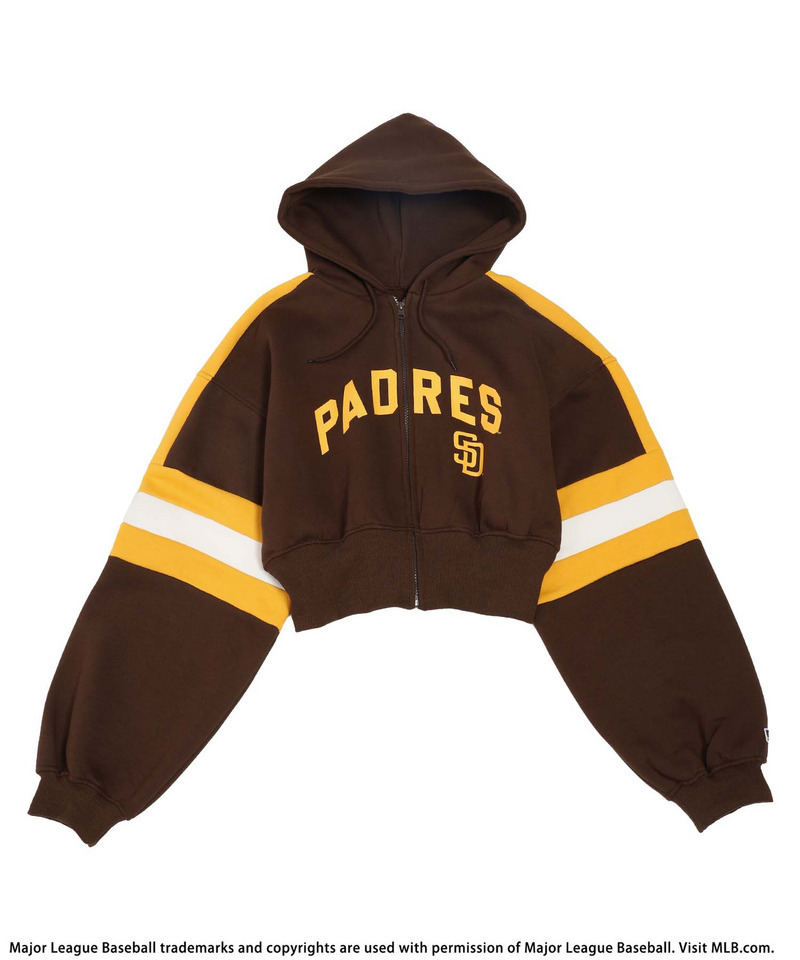 【MLB】配色ロゴZIPパーカー 詳細画像 ブラウン 19