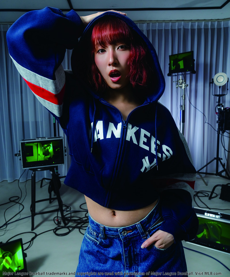 【MLB】配色ロゴZIPパーカー 詳細画像 ネイビー 8