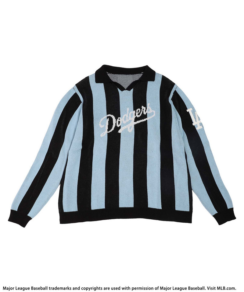 【MLB】ユニフォーム風オーバーニット 詳細画像 ブルー系 12
