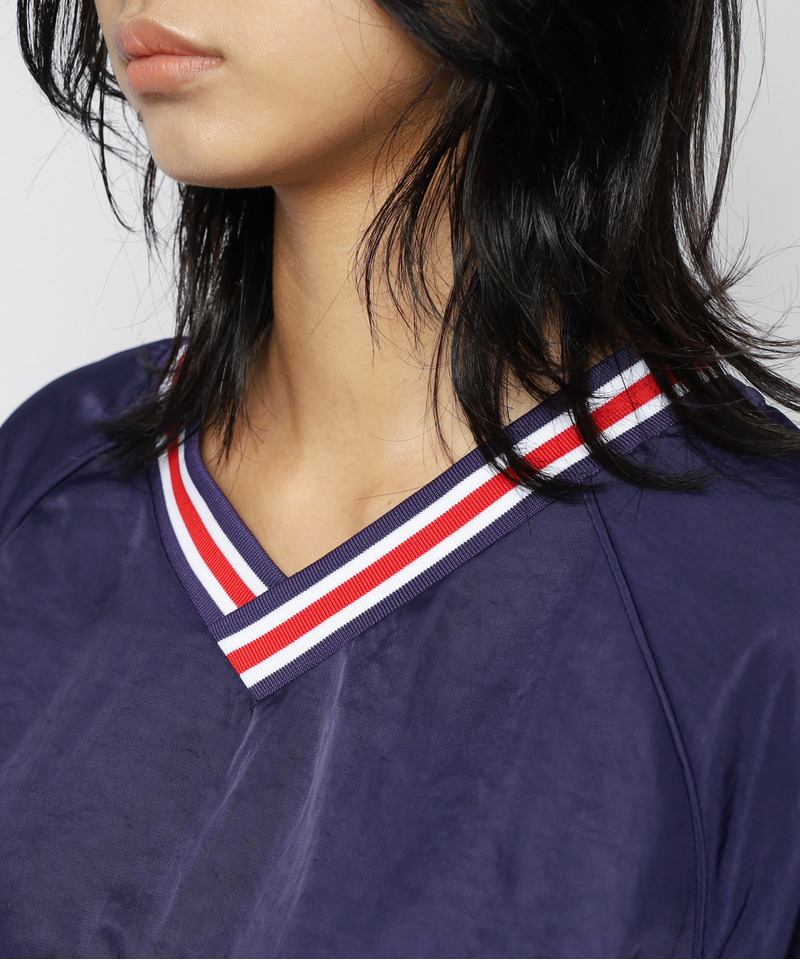 【MLB】刺しゅうロゴナイロンプルオーバー 詳細画像 ネイビー 14