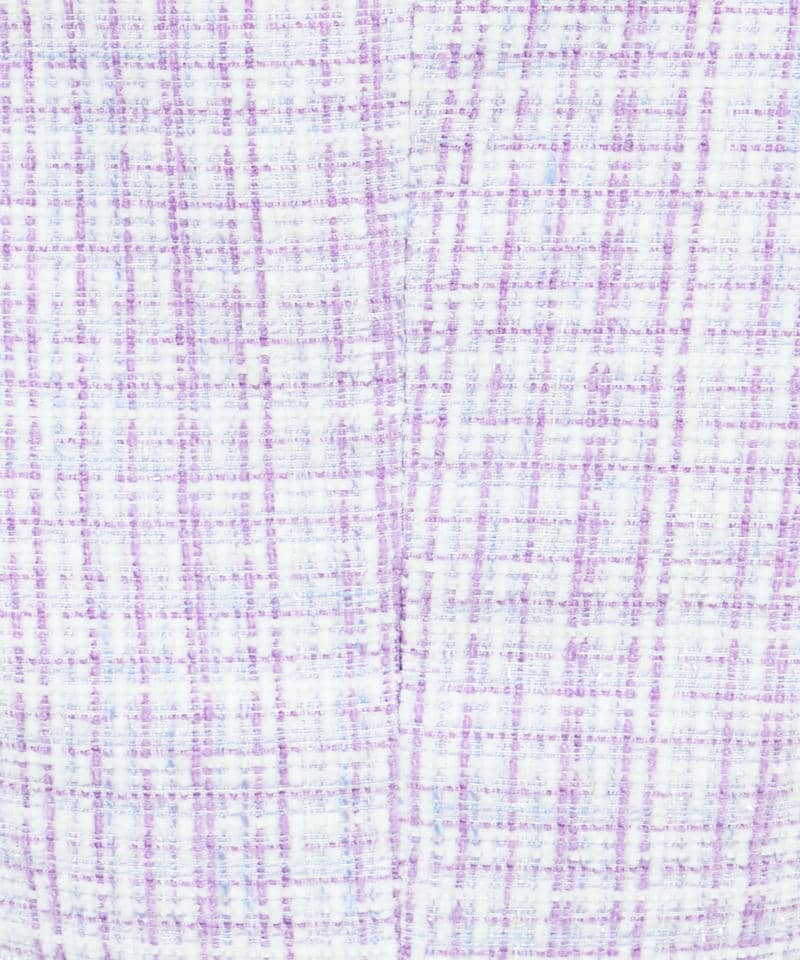 ファンシーツイードZIPジャケット 詳細画像 パープル 6