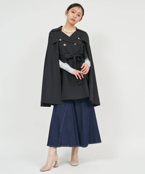 2wayケープトレンチジャケット 詳細画像