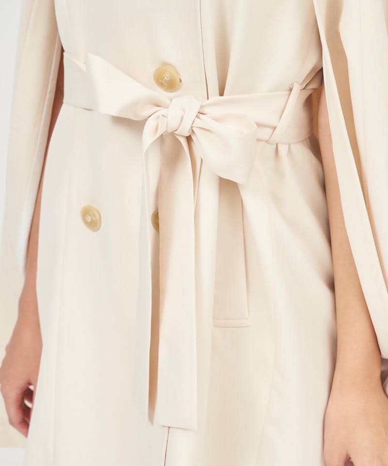 2wayケープトレンチジャケット 詳細画像 オフホワイト 5