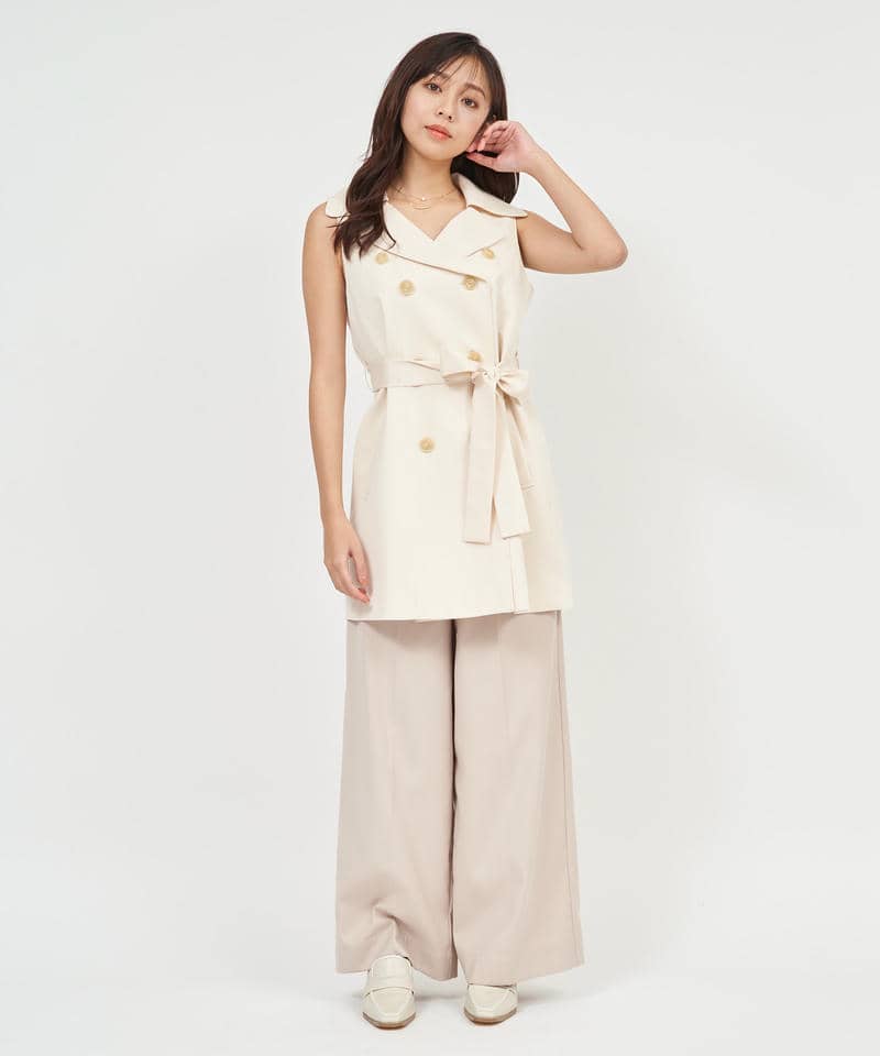 2wayケープトレンチジャケット 詳細画像 オフホワイト 7