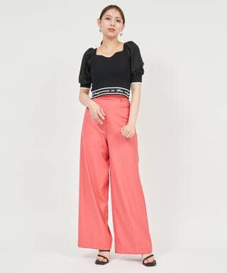 ローライズ風2wayパンツ