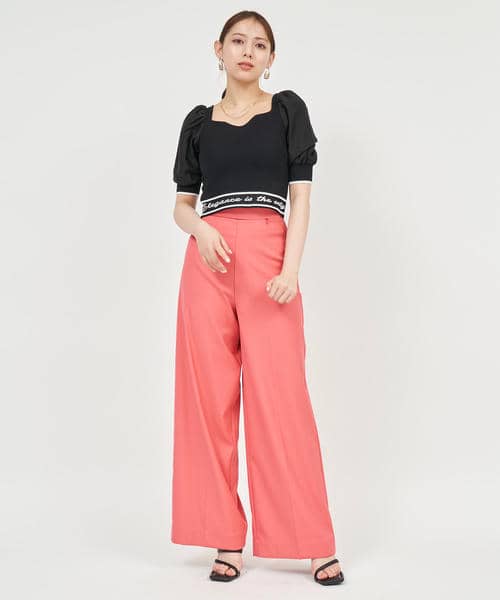 ローライズ風2wayパンツ 詳細画像