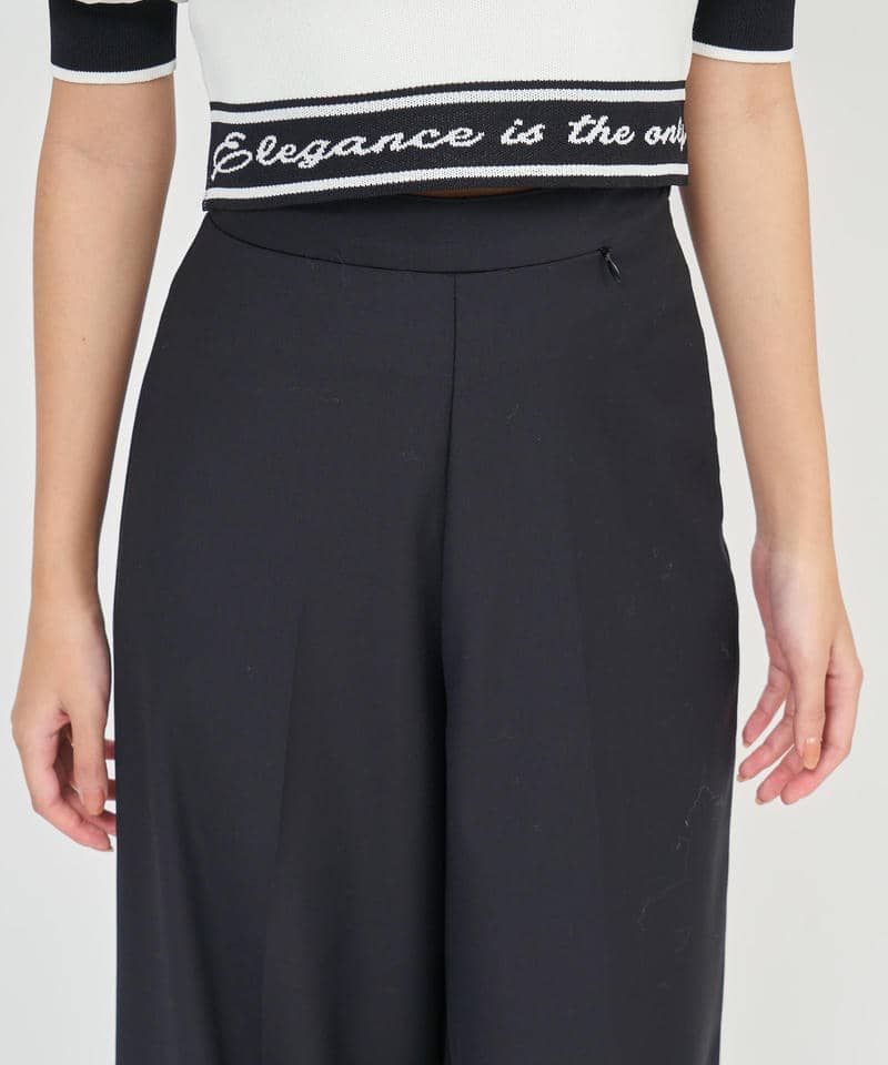 ローライズ風2wayパンツ 詳細画像 ブラック 5