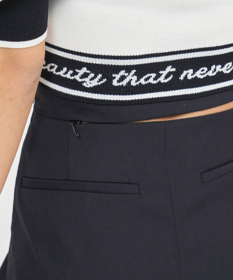 ローライズ風2wayパンツ 詳細画像 ブラック 6