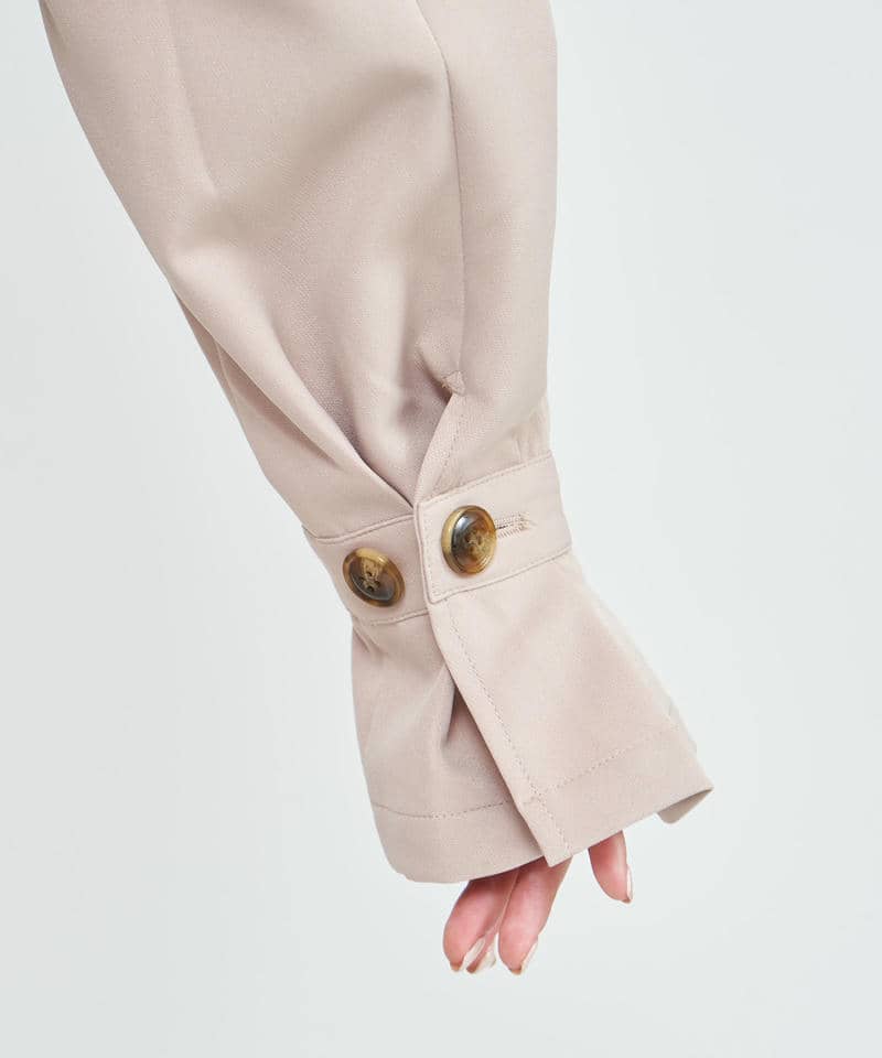 2wayケープ付トレンチコート 詳細画像 ベージュ 8