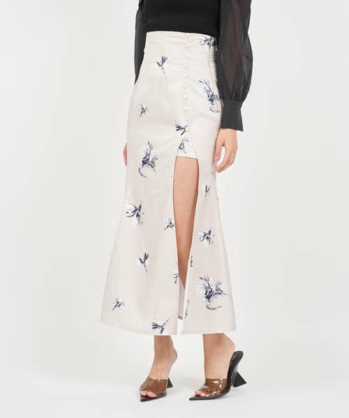 インナーミニディープスリットスカート 詳細画像