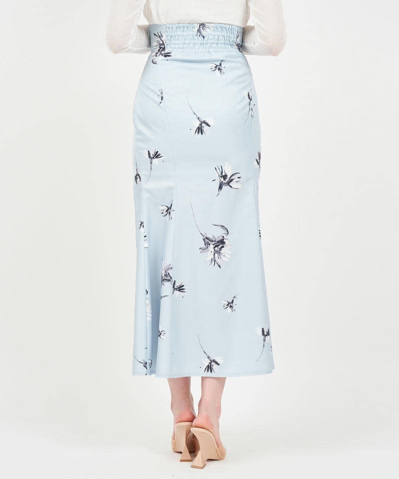 インナーミニディープスリットスカート 詳細画像 ブルー系 3