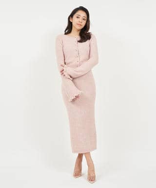 ラメフィルムニットセットアップ