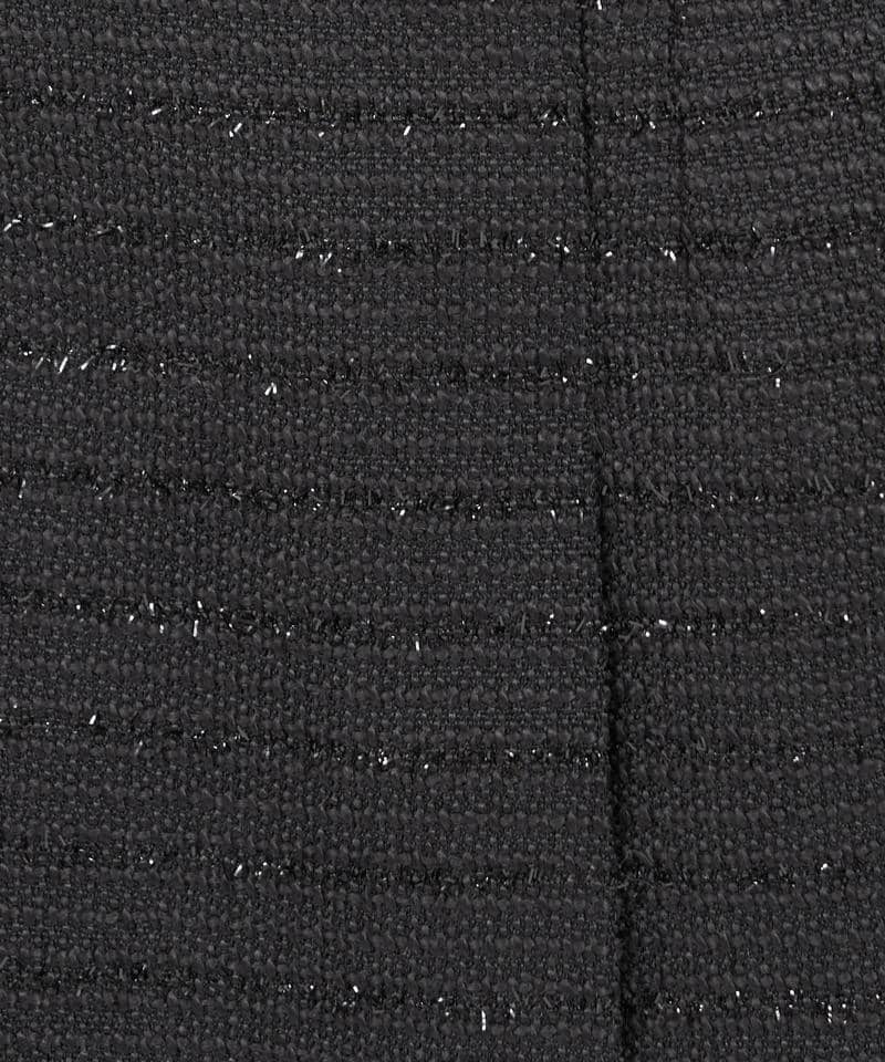 パールトリミングツイードスカート 詳細画像 ブラック 8